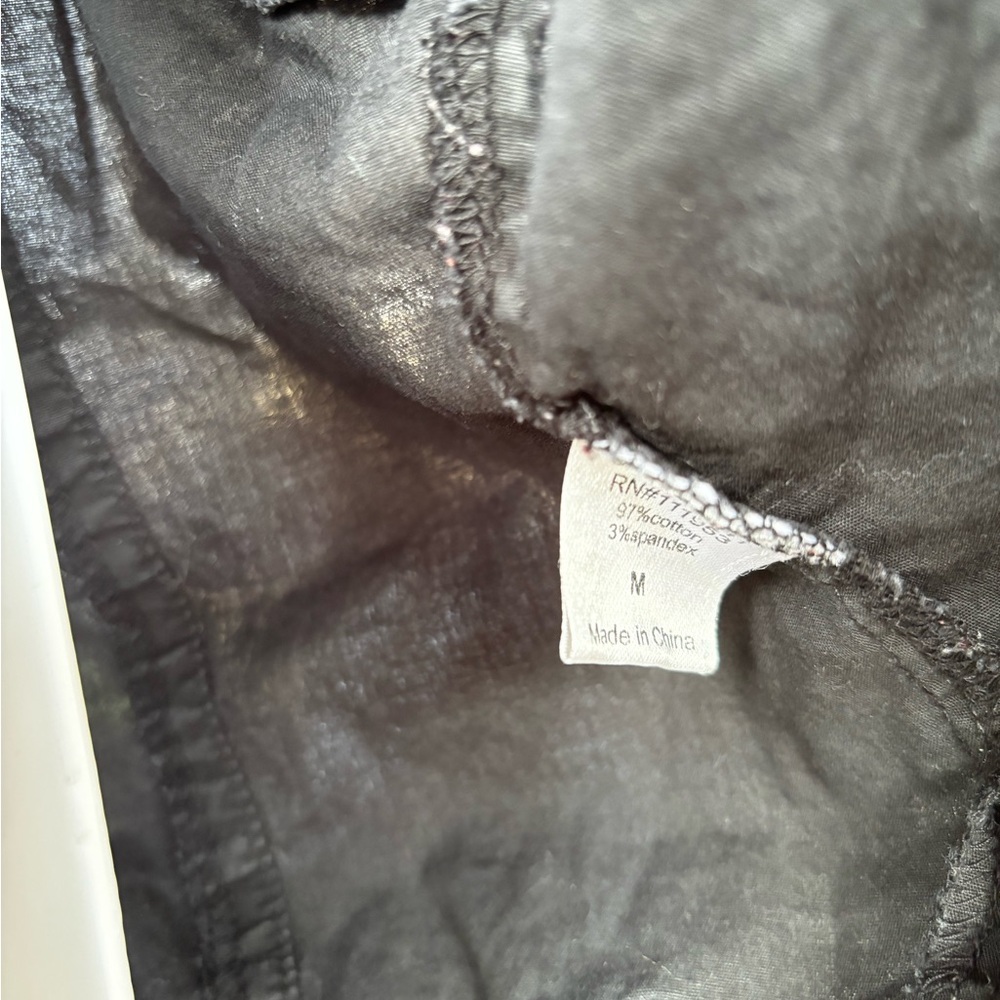 Active Basic Dark black Utility Jacket - Picture 4 of 10